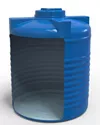 cumpără Duș de vară Uniplast 37266 Rezervor apa 1500 L vertical, oval (albastru) cu stut D. 3/4", fortat 150x120x125 cm în Chișinău 
