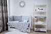 купить Детское постельное белье PernaMea Set lenjerie 8 piese Baby Panda Turcoaz (PM.100262/2) в Кишинёве 