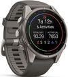 cumpără Ceas inteligent Garmin Fenix 9, 43mm, Bare Ti, Pebble Gray Band (010-04761-11) în Chișinău 