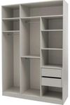 cumpără Dulap Mashtab 12251 FLEXO M5 cashmere uși Stejar Evoke 1500x530x2200 în Chișinău 