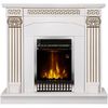 купить Камин электрический ArtFlame Calisto & Gala silver, 1020x1100x300mm, Alb в Кишинёве 