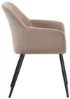 cumpără Scaun Avanti UGO Light Brown Velvet Chair în Chișinău 