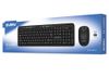 Wireless Keyboard & Mouse SVEN KB-C3200W, Multimedia, Splash proof, 1xAA/1xAA, Black 