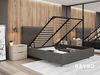 купить Кровать Bayro ModernBed 1400x2000, подъёмный механизм, ткань кат. II в Кишинёве 