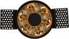 купить Освещение для помещений LED Market Recessed Downlight Wheel 7W, 4000K, LM-XT006, Ø138*78mm*h50mm, Black+Gold в Кишинёве 