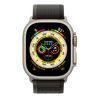 Apple Watch Ultra GPS + Cellular, 49mm Titanium Case with Black/Gray Trail Loop - M/L, MQFX3 