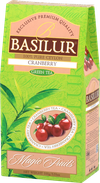 Ceai verde Basilur Magic Fruits, Cranberry, 100 g