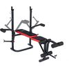 cumpără Banca pentru antrenament de forţă FunFit 4808 Black/Red în Chișinău 