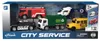 cumpără Mașină Wenyi WY1108A-5 1:32 Set vehicule servicii urbane cu fricțiune (lumini/sunete) în Chișinău 