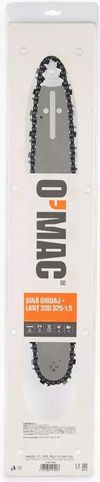 cumpără Accesoriu pentru fierăstrăie O'MAC Șină de ghidare și lanț pentru ferăstrău cu lanț 33D 325-1.5 în Chișinău 
