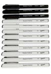cumpără Set de creație Mont Marte MMPM0070 Set linere grafice, 12 buc, 0.05-3.5mm în Chișinău 