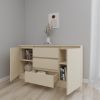 cumpără Comodă Smartex (16191) Т4 100cm Ivory în Chișinău 