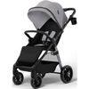 cumpără Сărucior pentru copii KinderKraft Grande 2 Moonlight Grey (KSGRAN02GRY0000) în Chișinău 