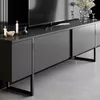 cumpără Comodă TV Hanah Home Luxe Anthracite Black (тумба под ТВ) în Chișinău 