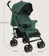 cumpără Сărucior pentru copii Lionelo Irma Black Green Emerald în Chișinău 