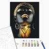 cumpără Tablou pe numere BrushMe BS36510 (în cutie) Portret în aur în Chișinău 