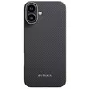 купить Чехол для смартфона Pitaka Ultra-Slim Case for iPhone 16 Plus Black/Grey (KI1601MA) в Кишинёве 