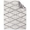 cumpără Textile de casă Ibena 2932/800 Jacquard Decke Kanata Grey/white în Chișinău 