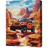cumpără Tablou pe numere BrushMe RMG0037FC 30x40сm (fără cutie) Expediție off-road în Chișinău 