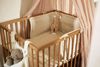 cumpără Protecție laterală pentru pătuț Jollein 004-895-68038 Aparator lateral pentru patut Check Knit Oatmeal, 180x30 cm în Chișinău 