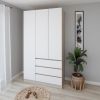купить Шкаф Smartex (15871) N15 120cm St.Deschis+Alb в Кишинёве 