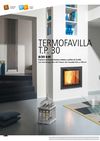 Термокамин пеллетный - CLAM TERMOFAVILLA T.P.30