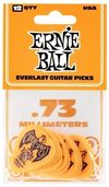 cumpără Accesoriu p/u instrumente muzicale Ernie Ball Everlast Pick Orange 0.73 mm 12 Pack - Pene pentru Chitară în Chișinău 