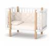 Детская кроватка Veres Монако ЛД5 (графит/белый) 