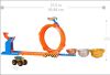 cumpără Mașină Hot Wheels JBX64 Monster Trucks Loop-And-Flip Trophy Challenge în Chișinău 