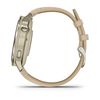 купить Фитнес-трекер Garmin Venu 4 - 41 mm, Lunar Gold / Light Sand Leather Band в Кишинёве 