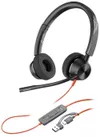 купить Наушники проводные Poly Blackwire 3320 Stereo USB-C Headset + USB-C/A Adapter (8X219AA) в Кишинёве 