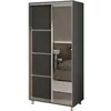 cumpără Dulap my-STYLE C10H1T06AM02-U21, 100x210, антрацит în Chișinău 