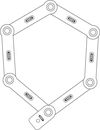 купить Аксессуар для велосипеда Abus Lacăt biciclete uGrip BORDO 5700K/100 black SH BIG в Кишинёве 