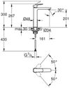 купить Смеситель для умывальника Grohe Cubeo Lavoar XL 1017290000 в Кишинёве 