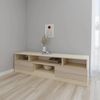 купить Тумба напольная для TV Smartex (16366) Т6 180cm TV Ivory+Stejar Deschis в Кишинёве 