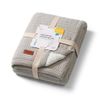 купить Детское постельное белье BabyOno 1658 Patura de bumbac cu captuseala din fleece Grey в Кишинёве 