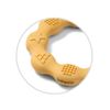 Грызунок cиликоновый Babyono Ring Mustard 