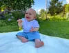 купить Детская одежда New Baby 42284 Костюм 2 ед (блуза+шорты) Summer Nature 80 (9-12m) в Кишинёве 