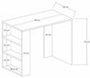 cumpără Masă de birou Hanah Home Cool White în Chișinău 