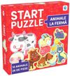cumpără Puzzle Noriel NOR5335 Puzzle Smile Games: Animale la fermă, (ro) în Chișinău 