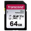 .64GB  SDXC Card (Class 10) UHS-I , U3, Transcend 340S  "TS64GSDC340S" (R/W:160/50MB/s) 