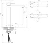 купить Смеситель для умывальника Ravak Baterie Chrome II lavoar inalt 300mm black CR II 015.20BL (X070459) в Кишинёве 