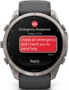 cumpără Ceas inteligent Garmin Fenix 9 Pro, 51mm, inReach,Ti w/Grpht/BkBnd (010-04337-21) în Chișinău 