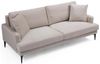 cumpără Canapea Trendy Papira Bej, 90x88x205cm (3 locuri) în Chișinău 