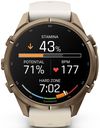 cumpără Ceas inteligent Garmin Fenix 9 Pro 43mm, GoldTi w/Crm/FrGry band (010-04335-26) în Chișinău 
