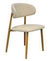 купить Стул Evelin di Costacurta QT-284Wo, UF885-02 (Light beige) в Кишинёве 