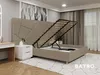 купить Кровать Bayro Elegans 1600x2000 c подъёмным механизмом ткань категория III в Кишинёве 