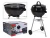 Gratar rotund cu picioare BBQ D47cm, H90cm, termometru, scrumiera