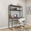cumpără Masă de birou Trendy Mercan, 105x155x50cm (GTR001061) în Chișinău 