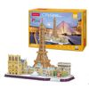 купить CubicFun пазл  3 D City Line Paris в Кишинёве 